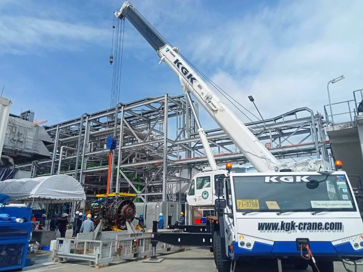 เช่ารถเครน 80ตัน